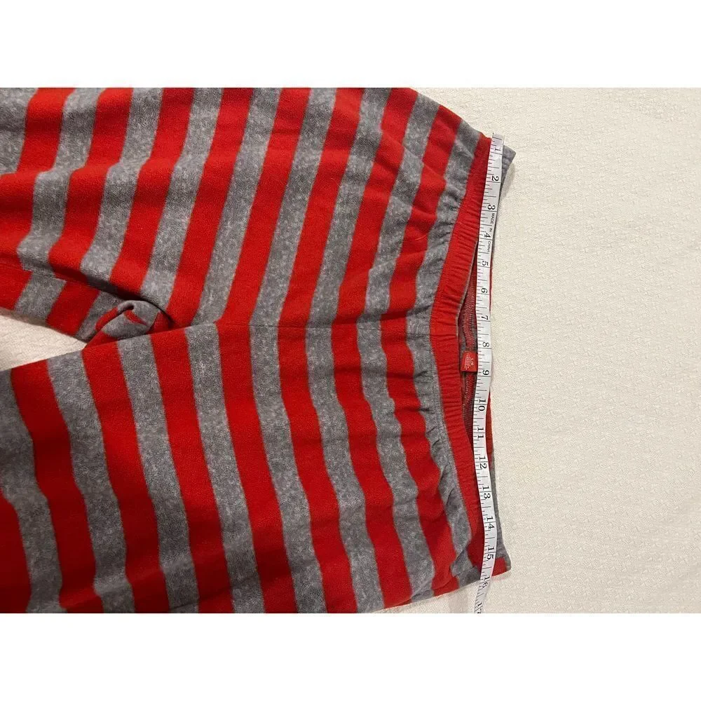 Target Red and Gray Striped Pajama Pants size Large - Picture 5 of 9